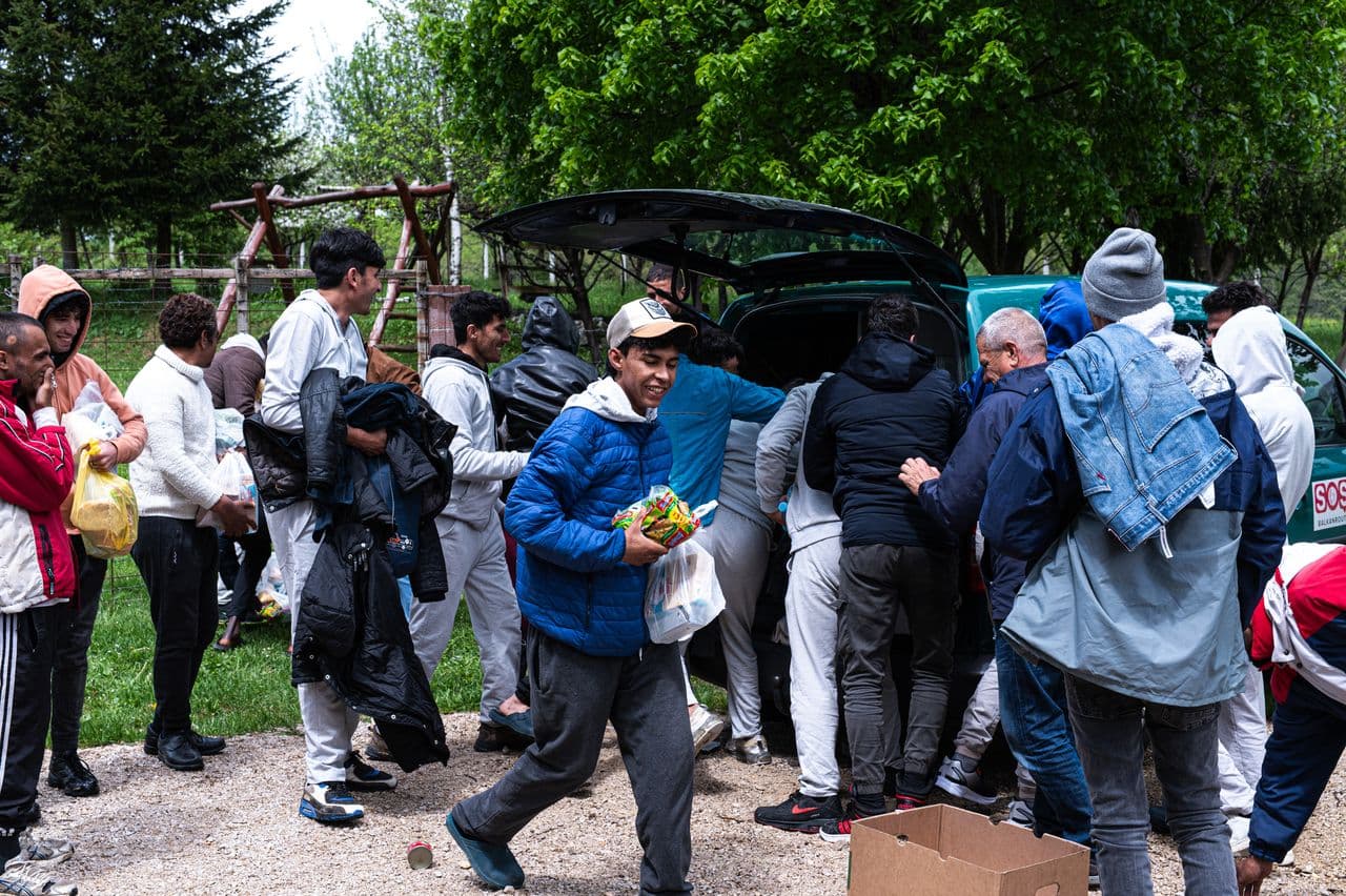 SOS Balkanroute im Einsatz